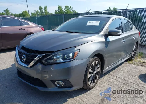 2016 Nissan Sentra Sr z USA, uszkodzony, nr VIN 3N1AB7AP4GY235930